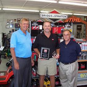 Briggs Stratton Diamond Dealer Award - Repairs