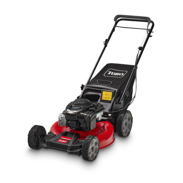 Great for homeowners seeking a lawn mower with a high-quality, user-friendly design.